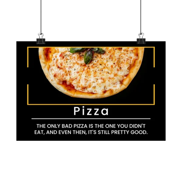Pizza Poster